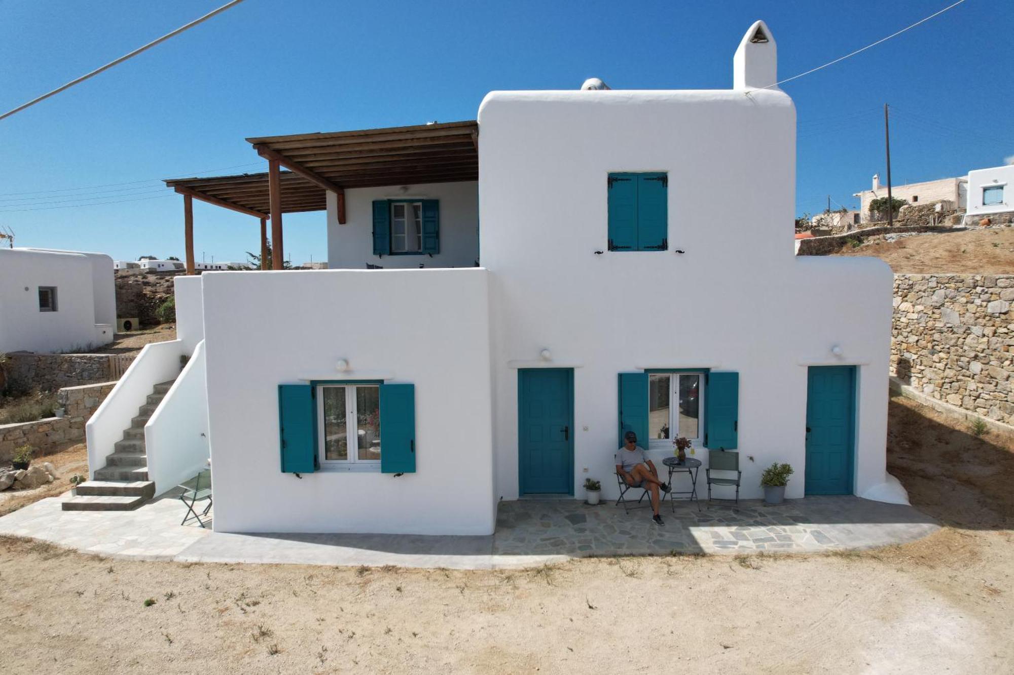 Appartamento A&A House Mykonos A Ano Mera Esterno foto
